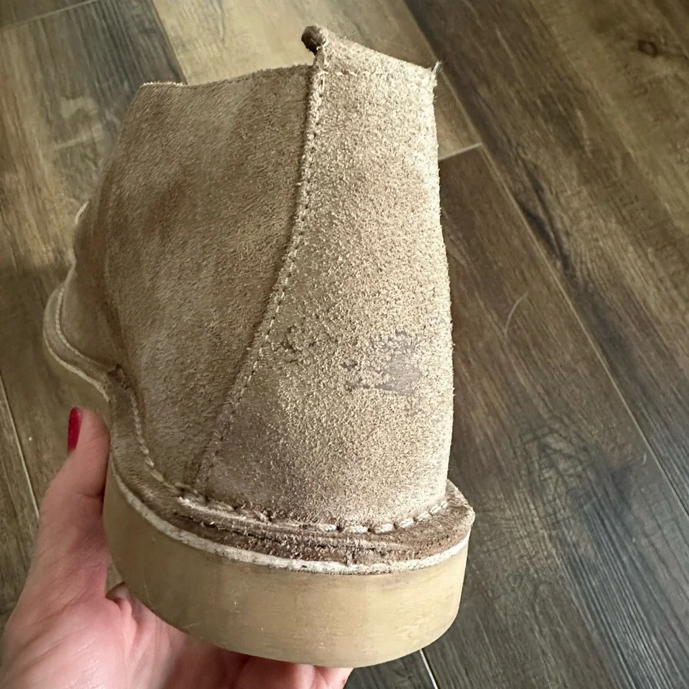 The Real McCoy Vellies Chukka Boots Size‎ 11 Beige